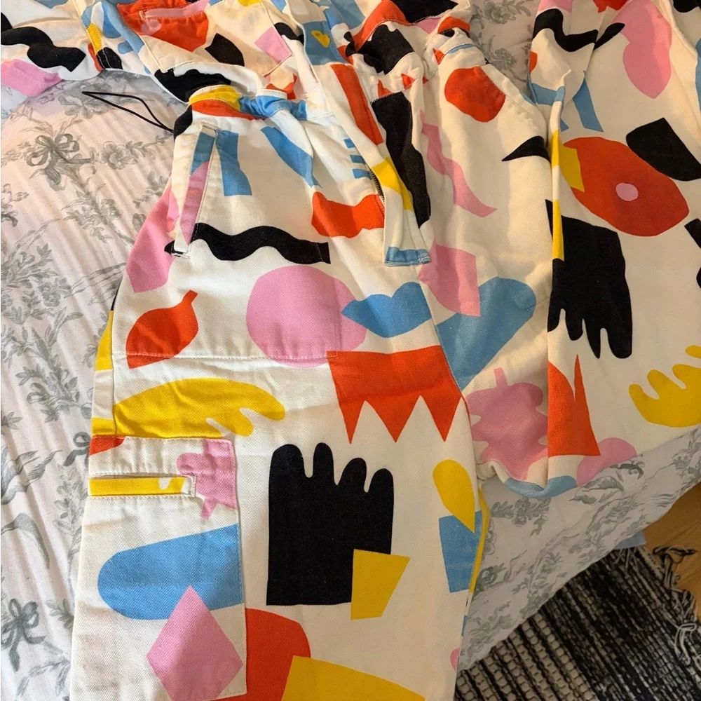 FARM Rio Multicolor Abstract Jumpsuit - G/US: L.
Used good condition - Picture 8 of 9